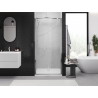 Mexen Exo-B Duo uşi de duș duble rabatabile 80 cm, transparent, crom - 814-080-000-01-00
