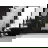 Mexen Exo uși de duș duble cu balamale 70 cm, transparent, negru - 814-070-000-70-00