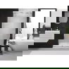 Mexen Exo ușă de duș batantă 125 cm, transparent, crom - 819-125-000-01-00