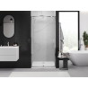 Mexen Exo-R uși de duș rabatabile 90 cm, transparente, crom - 819-090-000-01-00