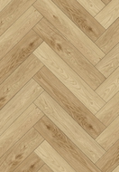 Mexen Anniston Vinyl padló herringbone 570 x 95 mm LVT Dryback 2,5 mm, PVC alátét, 4 V-fuga, Tölgy