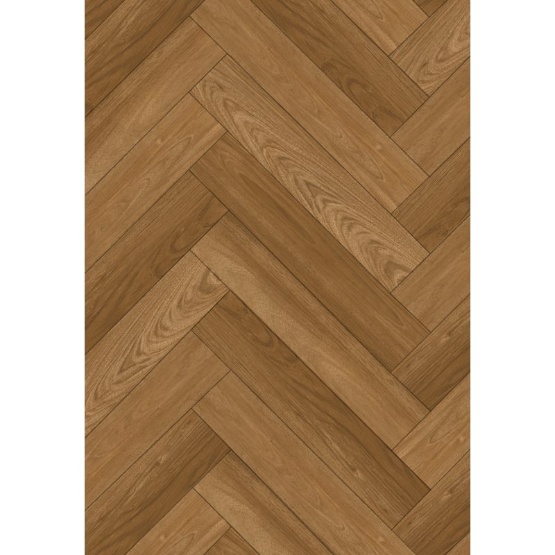 Mexen Overland Park vinil panelek halszálka mintával 570 x 95 mm LVT Dryback 2,5 mm, aljzat 4 V-Nut, Jatoba