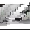 Mexen Exo cabină de duș rabatabilă 70 x 70 cm, transparent, crom - 817-070-070-01-00