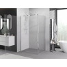 Mexen Exo-B cabină de duș batantă 90 x 80 cm, transparentă, cromată - 817-090-080-01-00
