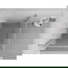 Mexen Exo cabină de duș cu uși batante 85 x 85 cm, transparent, crom - 817-085-085-01-00