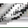 Mexen Exo uși de duș duble glisante 140 cm, transparent, crom - 8152-140-000-01-00