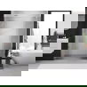Mexen Exo uși de duș duble glisante 140 cm, transparent, crom - 8152-140-000-01-00