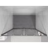 Mexen Exo uși de duș duble glisante 160 cm, transparent, crom - 8152-160-000-01-00