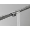 Mexen Exo uși de duș duble glisante 160 cm, transparent, crom - 8152-160-000-01-00
