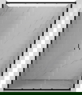 Mexen Exo uși de duș duble glisante 130 cm, transparent, negre - 8152-130-000-70-00