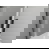 Mexen Exo uși de duș duble glisante 140 cm, transparente, negre - 8152-140-000-70-00
