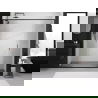 Mexen Exo uși de duș duble glisante 170 cm, transparente, negre - 8152-170-000-70-00