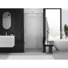 Mexen Exo-BR 70 cm-es, átlátszó, króm zuhanyajtó - 8181-070-000-01-00
