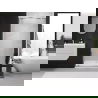 Mexen Exo uși de duș batante 70 cm, transparent, crom - 8181-070-000-01-00
