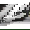 Mexen Exo ușă de duș batantă 95 cm, transparentă, crom - 8181-095-000-01-00