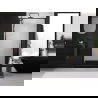 Mexen Exo ușă de duș rabatabilă 65 cm, transparentă, neagră - 8181-065-000-70-00