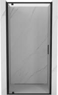 Mexen Exo-BR uși de duș pivotante 90 cm, transparente, negre - 8181-090-000-70-00