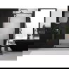 Mexen Exo ușă de duș batantă 90 cm, transparentă, neagră - 8181-090-000-70-00