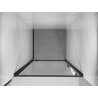 Mexen Exo-BR uși de duș batante 100 cm, transparent, negre - 8181-100-000-70-00