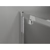 Mexen Exo kétszárnyú zuhanyajtó 70 cm, átlátszó, króm - 8182-070-000-01-00