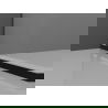 Mexen Exo uși de duș duble rabatabile 100 cm, transparente, negre - 8182-100-000-70-00