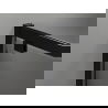 Mexen Exo uși de duș duble batante 80 cm, transparent, negru - 8182-080-000-70-00