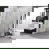 Mexen Exo cabină de duș cu deschidere 120 x 70 cm, transparent, crom - 819-120-070-01-00