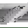 Mexen Exo cabină de duș cu deschidere de 100 x 70 cm, transparentă, neagră - 817-100-070-70-00