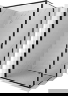 Mexen Exo zuhanykabinák nyíló 70 x 95 cm, átlátszó, fekete - 817-070-095-70-00