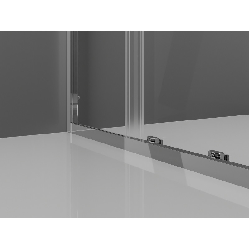 Mexen Exo-S cabina de duș glisantă 90 x 70 cm, transparentă, crom - 8151-090-070-01-00