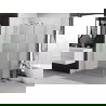 Mexen Exo cabină de duș pivotantă 100 x 85 cm, transparent, crom - 819-100-085-01-00