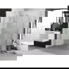 Mexen Exo cabină de duș glisantă 140 x 70 cm, transparent, crom - 8151-140-070-01-00