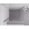 Mexen Exo-S cabina de duș glisantă 130 x 80 cm, transparentă, cromată - 8151-130-080-01-00