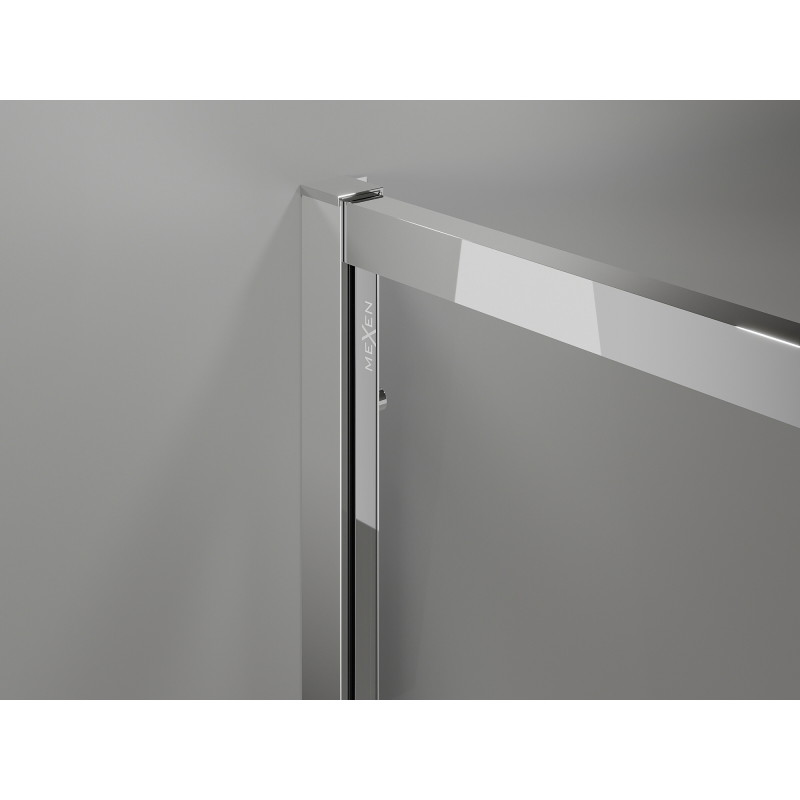 Mexen Exo-S cabina de duș glisantă 110 x 100 cm, transparentă, crom - 8151-110-100-01-00