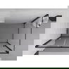 Mexen Exo cabină de duș cu deschidere 155 x 95 cm, transparent, negru - 819-155-095-70-00