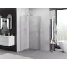 Mexen Exo cabină de duș pătrată culisantă 70 x 70 cm, transparentă, crom - 8111-070-070-01-00