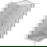 Mexen Exo cabină de duș pătrată culisantă 100 x 100 cm, transparent, crom - 8111-100-100-01-00