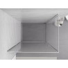 Mexen Exo-BR cabina de duș cu deschidere 75 x 70 cm, transparentă, crom - 8181-075-070-01-00