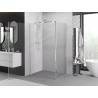 Mexen Exo-BR cabina de duș pivotantă 85 x 70 cm, transparentă, cromată - 8181-085-070-01-00