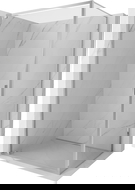 Mexen Exo cabină de duș cu ușă rabatabilă 90 x 80 cm, transparent, crom - 8181-090-080-01-00