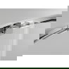 Mexen Exo cabină de duș semirotundă asimetrică glisantă 120 x 90 cm, transparent, crom - 8131-120-090-01-00