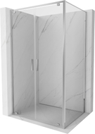 Mexen Exo-BR Duo cabina de duș pliantă 90 x 80 cm, transparent, crom - 8182-090-080-01-00