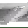 Cabină de duș Mexen Exo cu deschidere pivotantă 70 x 100 cm, transparent, crom - 8182-070-100-01-00