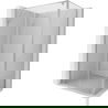 Cabină de duș Mexen Exo cu deschidere pivotantă 70 x 100 cm, transparent, crom - 8182-070-100-01-00