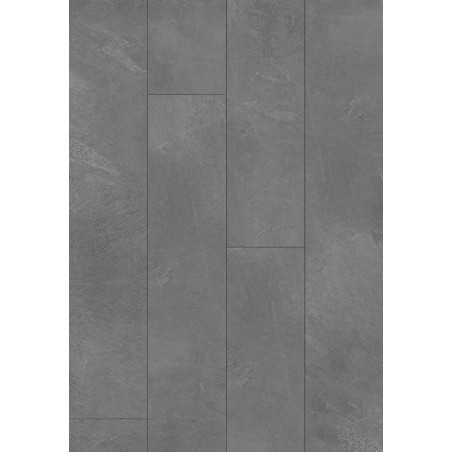 Mexen Grey Dark panouri din vinil 1227 x 187 mm LVT Dryback 2,5 mm, suport PVC, 4 V-frezare, Ardezie - F1359-1227-187-255-4V1-01