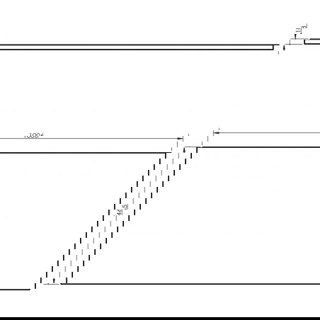 Mexen Uni blat pentru comodă 100 cm, alb lucios - 91AXX-1004-464-18-00