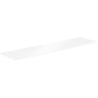 Mexen Uni blat naszafkowy 200 cm, alb mat - 91AXX-2004-464-18-01