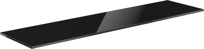 Mexen Uni blat pentru dulap de 170 cm, negru lucios - 91AXX-1704-464-18-70
