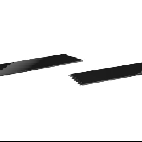 Mexen Uni blat de dulap 180 cm, negru lucios - 91AXX-1804-464-18-70