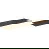 Mexen Uni blat na dulap de 220 cm, nuc - 91AXX-2204-464-18-86